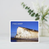 FR Frankreich - Normandie - Fécamp - The Cliffs - Postkarte (Stehend Vorderseite)
