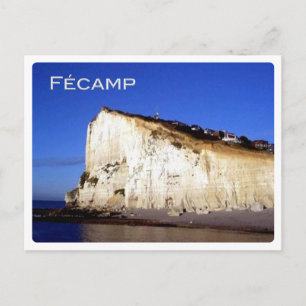 FR Frankreich - Normandie - Fécamp - The Cliffs - Postkarte
