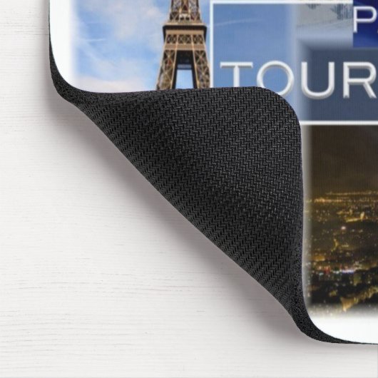 FR Frankreich - Paris - Der Eiffelturm - Mousepad (Ecke)