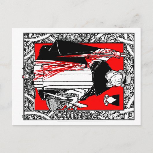 Fr. Gilroy, der Vampyre-Slayer Postkarte (Vorderseite)