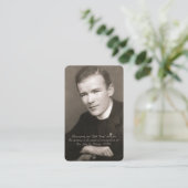 Fr. John Harvey Gebet Card - 2. Auflage Visitenkarte (Stehend Vorderseite)