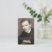 Fr. John Harvey Gebet Card - 2. Auflage Visitenkarte (Stehend Vorderseite)