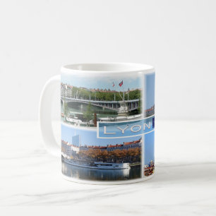 FR Lyon - Pont Lafayette - Basilica De Fourviere - Kaffeetasse