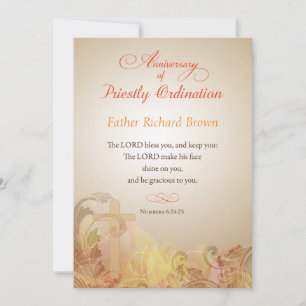 Fr. Richard Brown, Custom, 60. Jahrestag von Ord Einladung