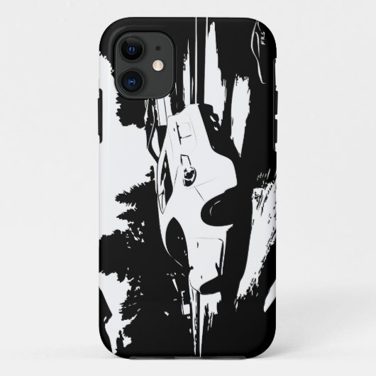 FR-S Rollen-Schuss Case-Mate iPhone Hülle (Rückseite)