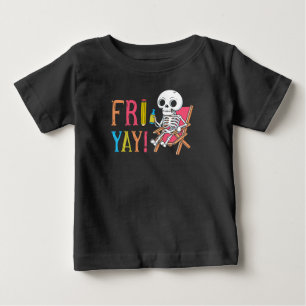 Fr-Yay Freitag Liebhaber von Spaß Lehrer Baby T-shirt