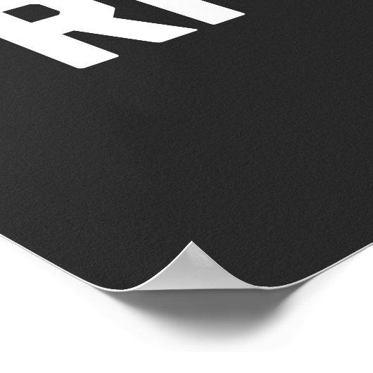 Fr-Yay! Funny Zitat Poster (Ecke)