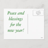 Fra Angelico Angel Christmas postcard Feiertagspostkarte (Rückseite)