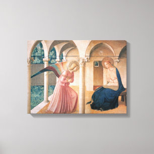 Fra Angelico - Ankündigung Leinwanddruck