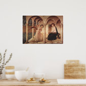 Fra Angelico - Ankündigung Poster (Küche)