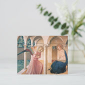 Fra Angelico - Ankündigung Postkarte (Stehend Vorderseite)