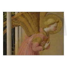 Fra Angelico Annunciation angel CC0817 Card