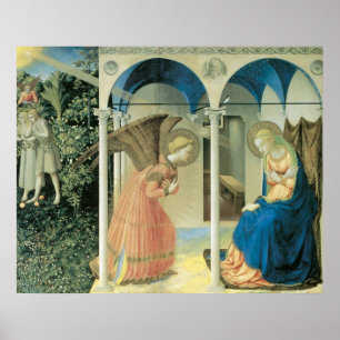 Fra Angelico - Das Ankündigungsposter Poster