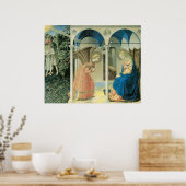 Fra Angelico - Das Ankündigungsposter Poster (Küche)
