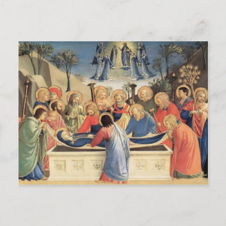 Fra Angelico - Das Grab der Jungfrau Postkarte