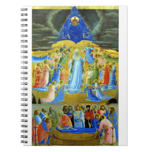 Fra Angelico Der Tod und die Übernahme von Mary Notizblock