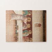 Fra Angelico - Einrichtung der Eucharistin Puzzle (Horizontal)