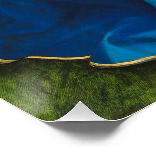 Fra Angelico Jungfrau mit Granatapfel CC0845 Poster (Ecke)