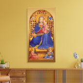 Fra Angelico Jungfrau von Demolity CC0568 Leinwanddruck (Insitu (Wohnzimmer))