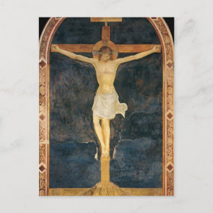 Fra Angelico - Kruzifizierter Christus Postkarte