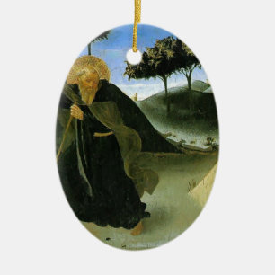 Fra Angelico- St Anthony gereizt durch einen Keramikornament