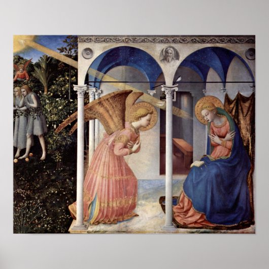 Fra Angelico - Szene: Ankündigung Poster (Vorne)