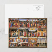 Fra Angelico - Szenen aus dem Leben Christi Postkarte (Vorne/Hinten)