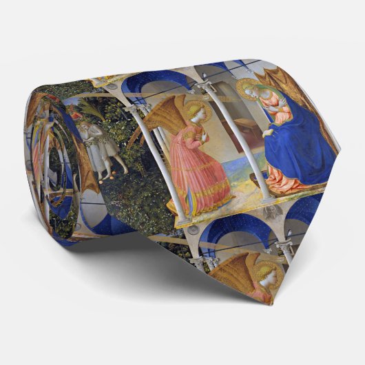 Fra Angelico , “ The Annunciation ” Krawatte (Gerollt)