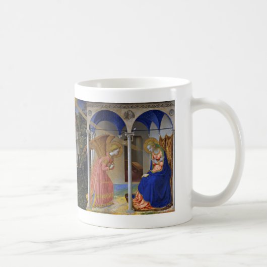 Fra Angelico , “ The Virgin of the Annunciation ” Kaffeetasse (Rechts)