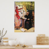 Fra Diavolo ~ Der Vintage Magier-Akt Poster (Küche)