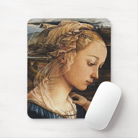 Fra Filippo Lippi, Madonna Mousepad (Mit Mouse)