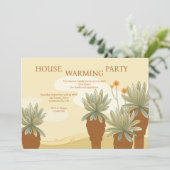 Fraailejon Pflanze Einladungen (Stehend Vorderseite)