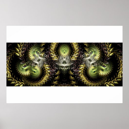 Fracamaska Fraktal Poster (Vorne)