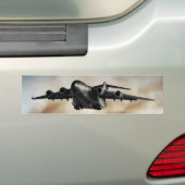 Fracht-Flugzeug C-17 Globemaster Autoaufkleber (Auf Auto)