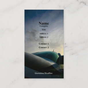 Fracht-Flugzeug Visitenkarte
