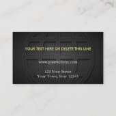 Fracht-LKW-Transport Visitenkarte (Rückseite)