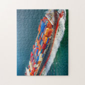 Fracht Schiff Puzzle (Vertikal)