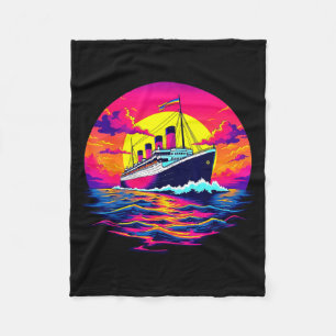 Fracht Schiff Vintage Titanic Boot Reise Rate Männ Fleecedecke