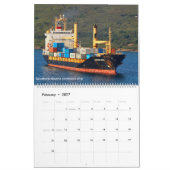 Fracht Schiffe 2027 Kalender (Feb 2027)