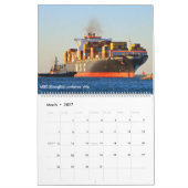 Fracht Schiffe 2027 Kalender (Mär 2027)