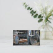 Fracht-Service Visitenkarte (Stehend Vorderseite)
