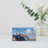 Fracht und Fracht Visitenkarte (Stehend Vorderseite)