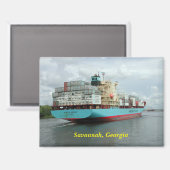 Frachtcontainer Magnet (Vorderseite/Rückseite)