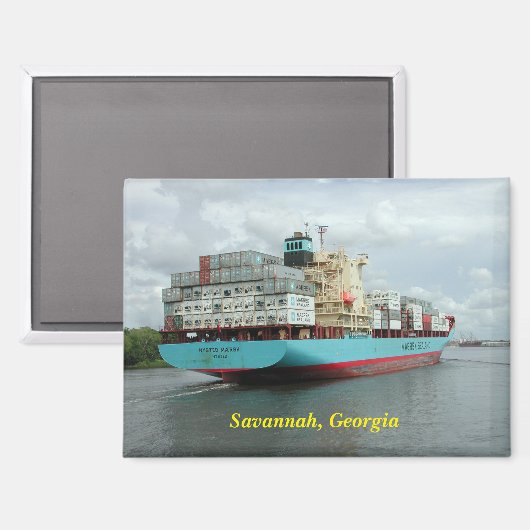 Frachtcontainer Magnet (Vorderseite/Rückseite)