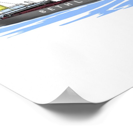 Frachter Arthur B. Homer Poster (Ecke)