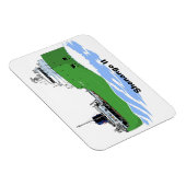 Frachter der Großen Seen Shenango II Magnet (Rechte Seite)