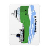 Frachter der Großen Seen Shenango II Magnet (Vertikal)