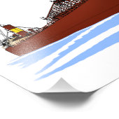 Frachter "Great Lakes" Sylvania s/u Columbia Fotodruck (Ecke)