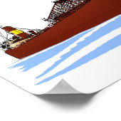 Frachter "Great Lakes" Sylvania s/u Columbia Poster (Ecke)