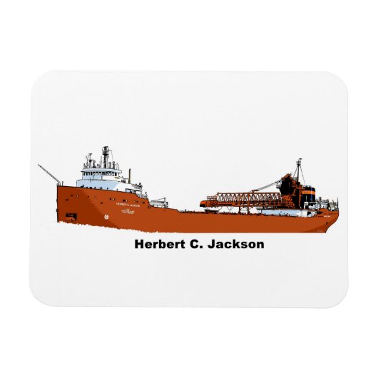 Frachter Herbert C. Jackson Magnet (Horizontal)